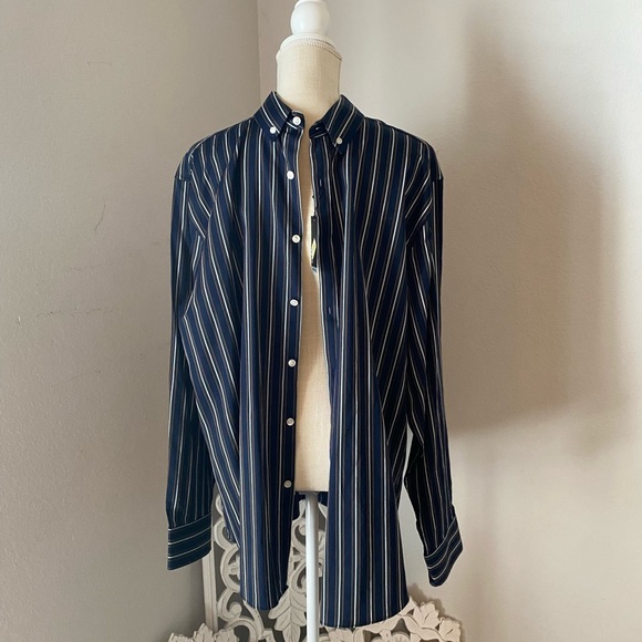 MURANO LIQUID LUXURY MENS button up size XL. BRAND NEW NEVER BEEN WORN WITH TAG - Picture 9 of 9